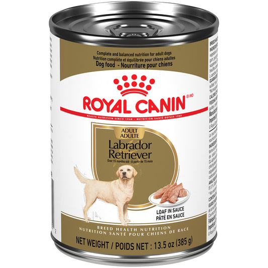 Labrador Retriever pâté en sauce - nourriture humide pour chien 385 g