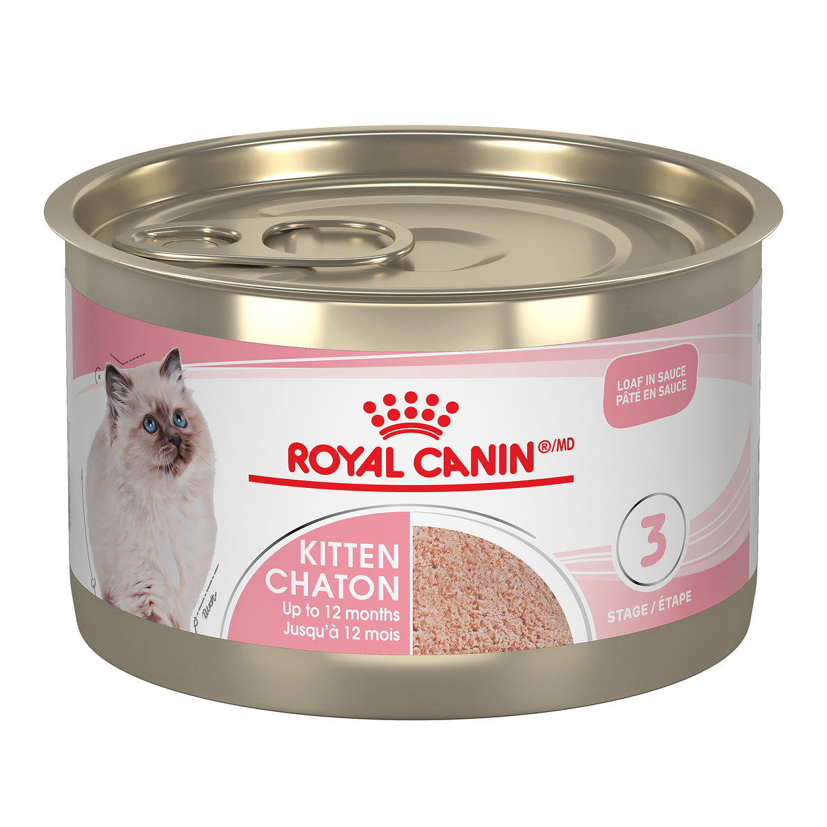 Chaton pâté en sauce - nourriture humide pour chat
