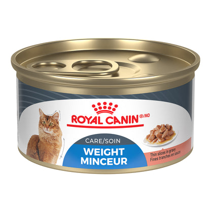 Soin minceur fines tranches en sauce Royal Canin - nourriture humide pour chat