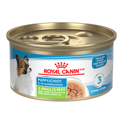 Fines tranches en sauce X-Petit pour chiot 85 g