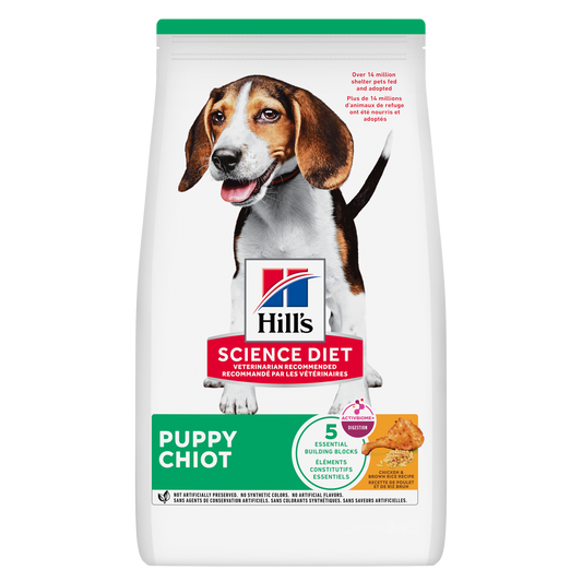 Chiot poulet et riz - nourriture sèche pour chien