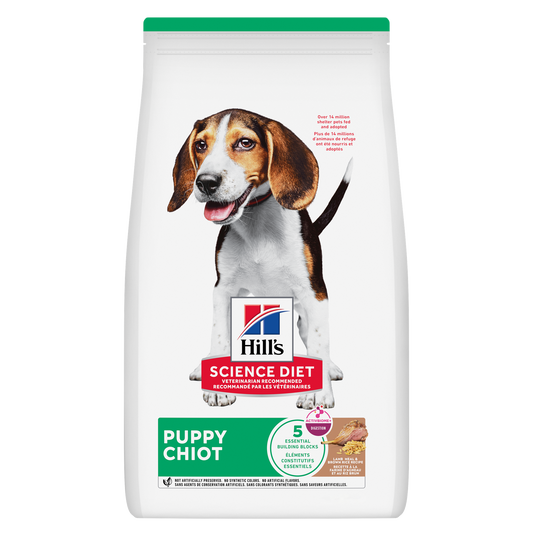 Chiot agneau et riz - nourriture sèche pour chien