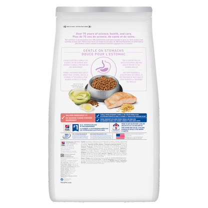 Estomac et peau sensibles chaton saumon et riz - nourriture sèche pour chat