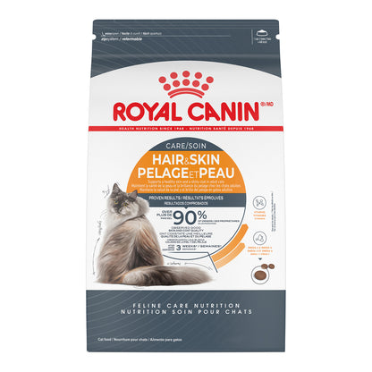 Nourriture soin pelage et peau pour chat 2,7 kg